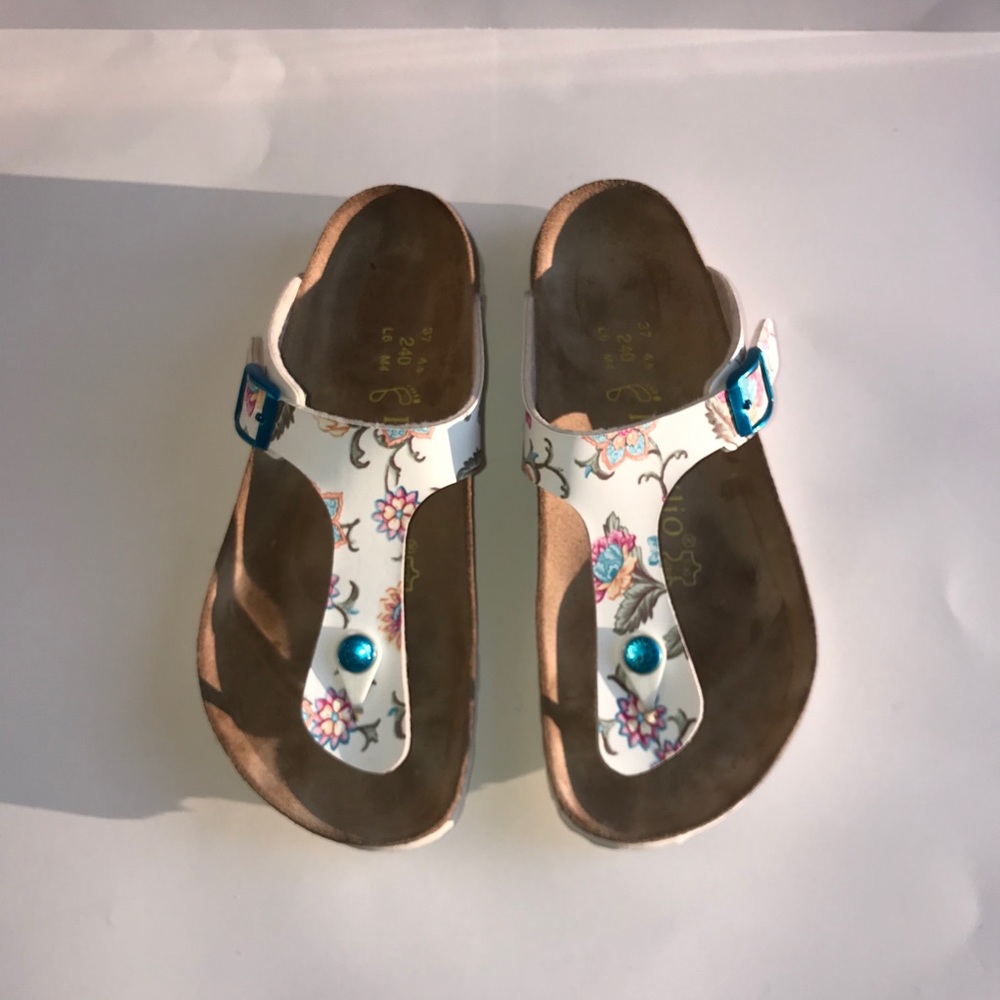 COPY - Birkenstock Gizeh Papillio Astor White EU …